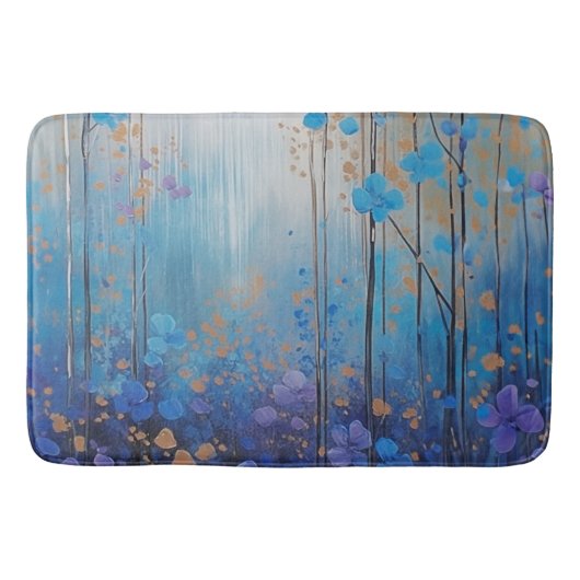 開花&ブリス:水彩夢シャワーバスマット バスマット (正面)