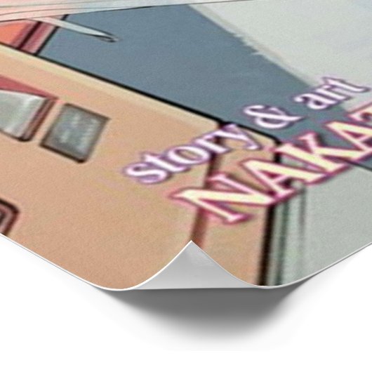 開花 ポスター (角)