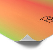 開花 ポスター (角)