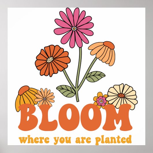 開花 ポスター (正面)