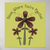 開花 ポスター (正面)