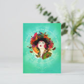 開花 ポストカード (スタンド正面)