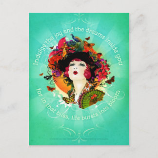 開花 ポストカード