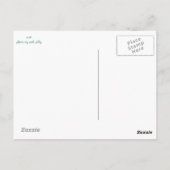 開花 ポストカード (裏面)