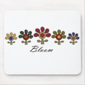 開花 マウスパッド (正面)