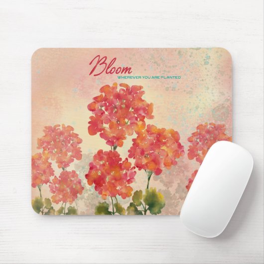 開花 マウスパッド (マウス)