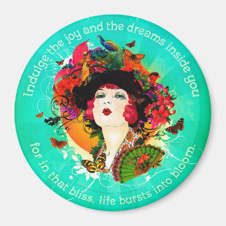 開花 マグネット