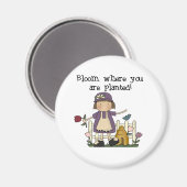 開花 マグネット (正面/裏面)