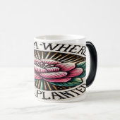 開花 モーフィングマグカップ (正面右)