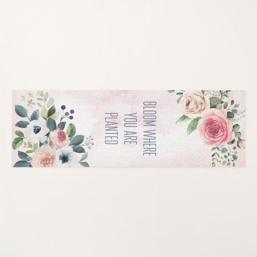 開花 ヨガマット (正面(横))