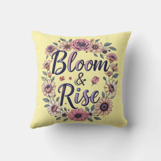 開花&ライズ クッション (裏面)