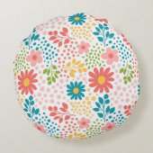 開花 ラウンドクッション (裏面)