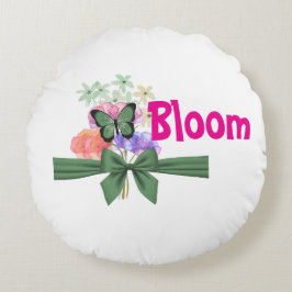 開花 ラウンドクッション