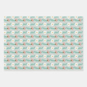 開花 ラッピングペーパーシート (正面)