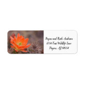 開花 ラベル (正面)