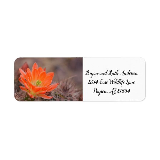 開花 ラベル (正面)