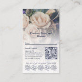 開花&リワードカスタマイズ可能なフローリストロイヤリティカード ロイヤリティカード (正面)