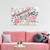 開花 |幸せ開花 キャンバスプリント (インサイチュ (リビング))