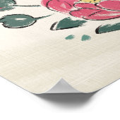 開花 |幸せ開花 ポスター (角)