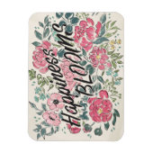 開花 |幸せ開花 マグネット (縦)