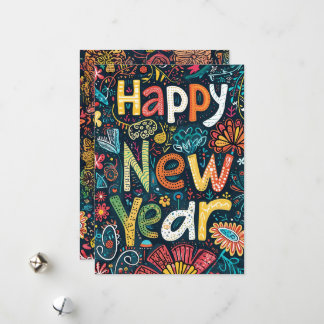 開花 – 手で新年を迎える|過去記事 シーズンカード