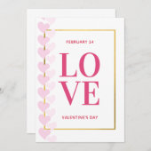 開花 招待状 (正面/裏面)