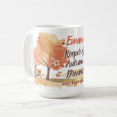 開花 | 新学期 コーヒーマグカップ (正面左)