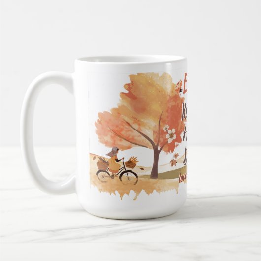 開花 | 新学期 コーヒーマグカップ (左)