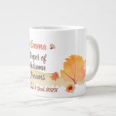 開花 | 新学期 ジャンボコーヒーマグカップ (正面右)