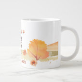 開花 | 新学期 ジャンボコーヒーマグカップ (右)