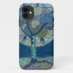 開花(絵画)の月 iPhone 11 ケース