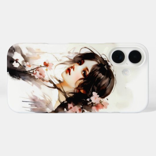 開花#086のミスティク静かス Case-Mate iPhoneケース (裏面 (横))