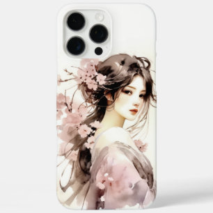 開花#087のミスティーク:風の花びら iPhone 16 PRO MAXケース