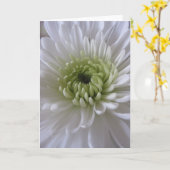 開花(2)の挨拶状の生命 カード (黄色い花)