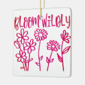 開花[2] セラミックオーナメント (左)