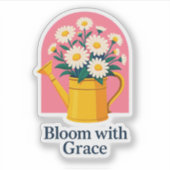 開花(Grace Sticker) シール (正面)