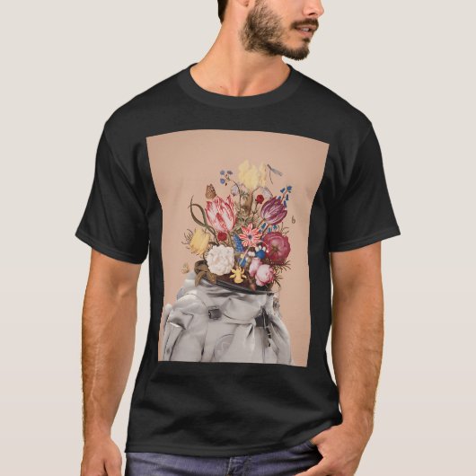開花 Tシャツ (正面)