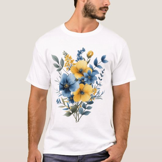 開花 Tシャツ (正面)