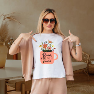 開花 Tシャツ