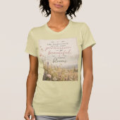 開花 Tシャツ (正面)