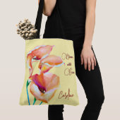 開花withグレースパステルフルードカラーズトートバッグ トートバッグ (クローズアップ)