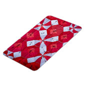 開赤と白いた傘 マグネット (左側)