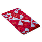 開赤と白いた傘 マグネット (右側)