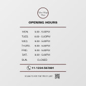 開館時パーソナライズされた間ウィンドウの固定 ウィンドウサイン (シート)