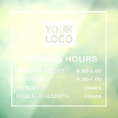 開館時間は白と透明のロゴを追加 ウィンドウサイン (シート3)