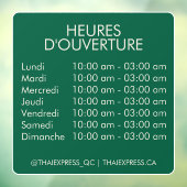 開館時間 – リバース ウィンドウサイン (シート3)