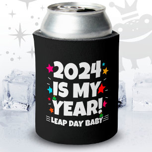閏年の日2024は私の年2月29誕生日 缶クーラー