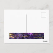 閏年ハッピーバースデーカード ポストカード (裏面)