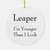 閏年リーパー誕生日 セラミックオーナメント (裏面)