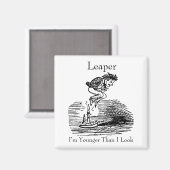 閏年リーパー誕生日 マグネット (正面/裏面)